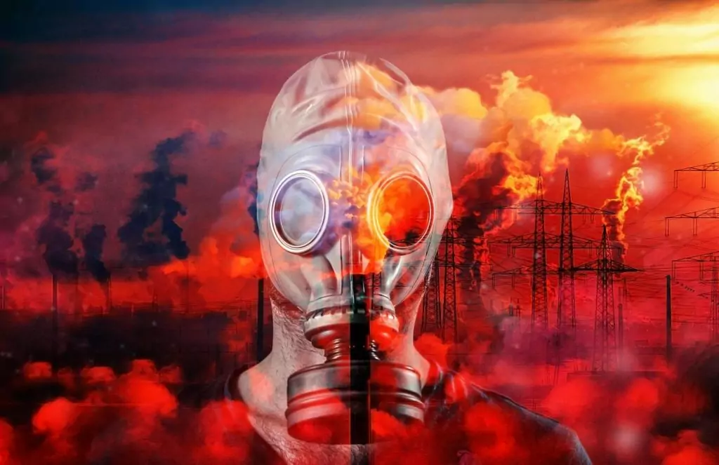 Gas Mask Climate Change Climate Protection 4184871 1024x663 Environmental pollution, industrial emissions, and climate change
