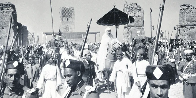 Sultan Mohammed V Returning From Exile Sultan Mohammed V returning from exile. Moroccan nationalist movement, Sultan Mohammed V