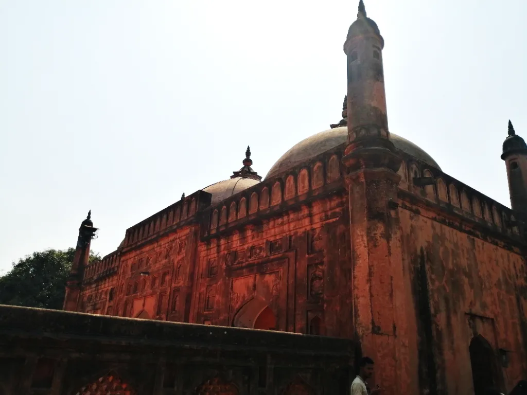 শাহ নিয়ামত উল্লাহ ওয়ালীর মসজিদ 1024x768 The Mosque of Shah Niamat Ullah Wali, a hallmark of Mughal architecture in ancient Gaur.
