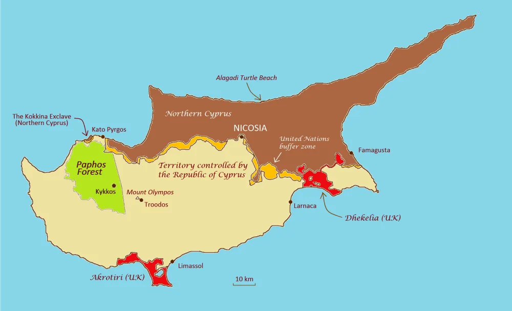 The Cyprus Dispute: Origins, Geopolitical Strife, and the Divided Island
