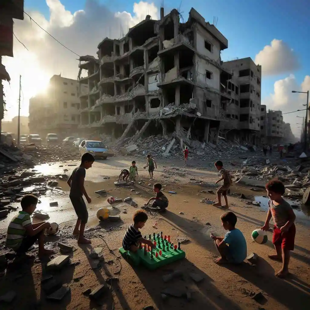 The Israel-Hamas war: What does it look like in Palestine in the new year of 2024? 3 new year of 2024, israel hamas war, maroonpaper.com